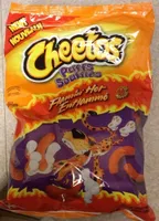 Cheetos puffs flaming hot