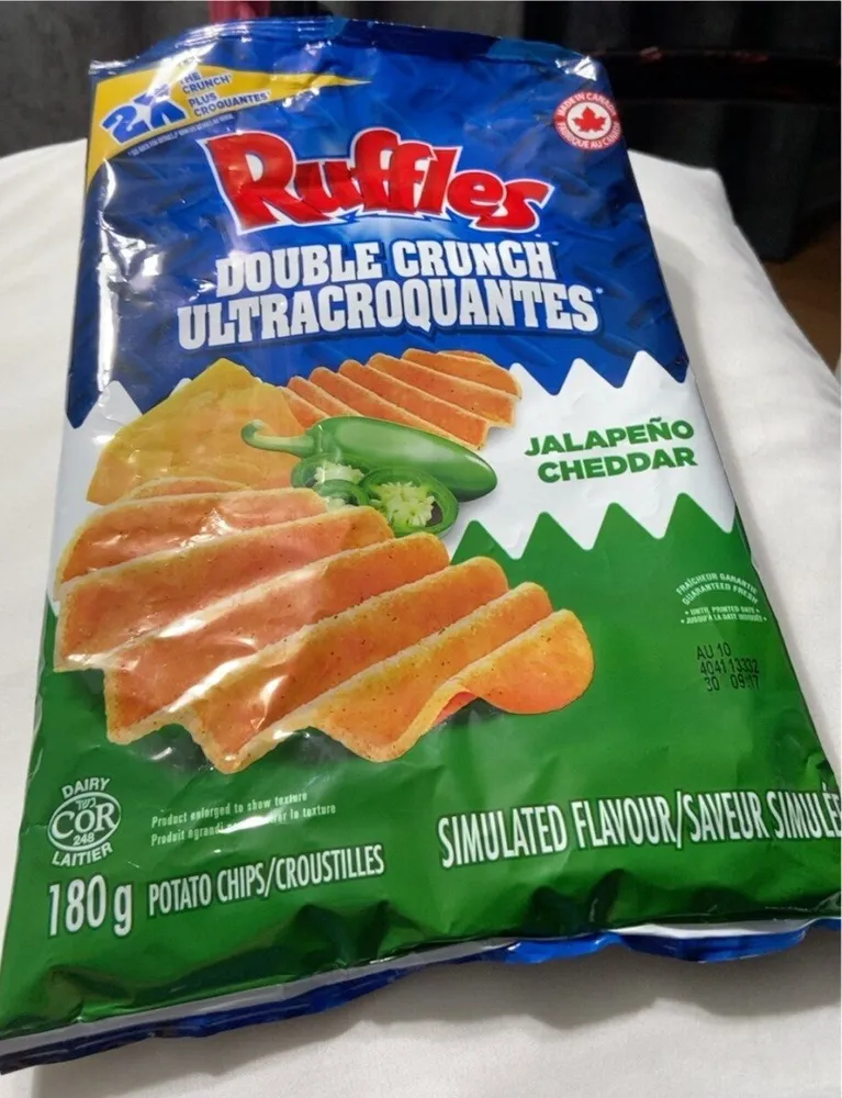 Double Crunch jalapeño cheddar chips