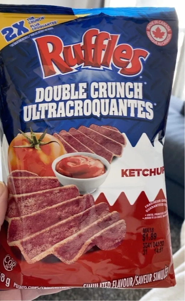 Double crunch ketchup