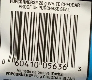 Popcorners White Cheddar