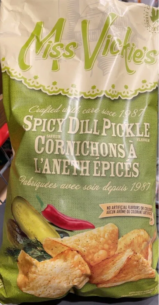 Spicy Dill Pickle Chips