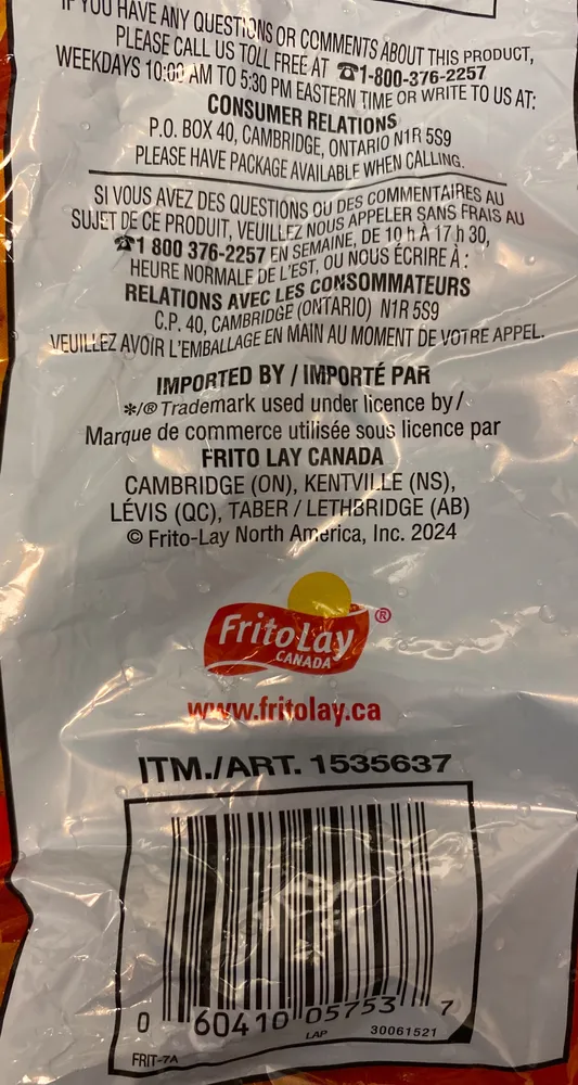 Bar-B-Q Flavour Corn Chips