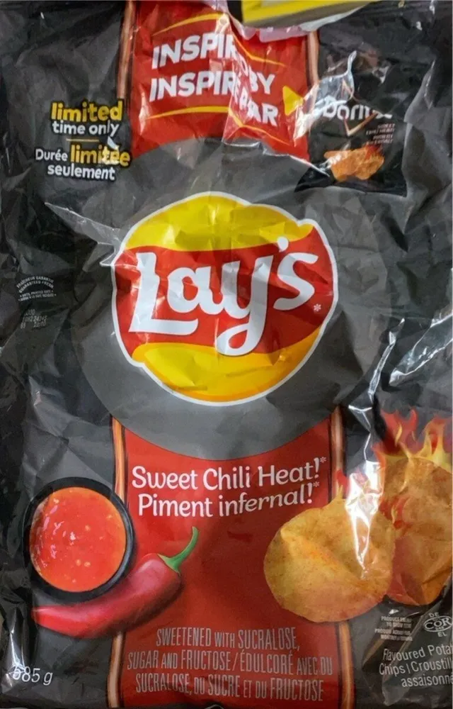 Chips piment infernal