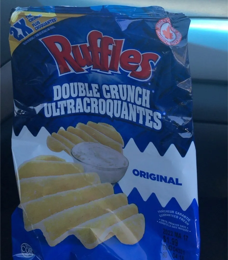 Ruffles ultracroquantes