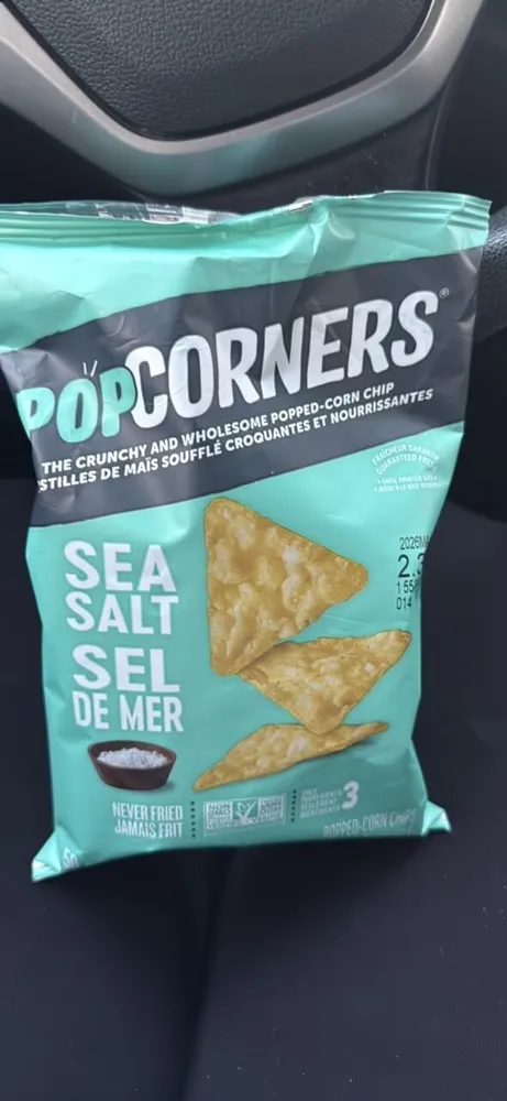 Sea Salt Popped-Corn Chip