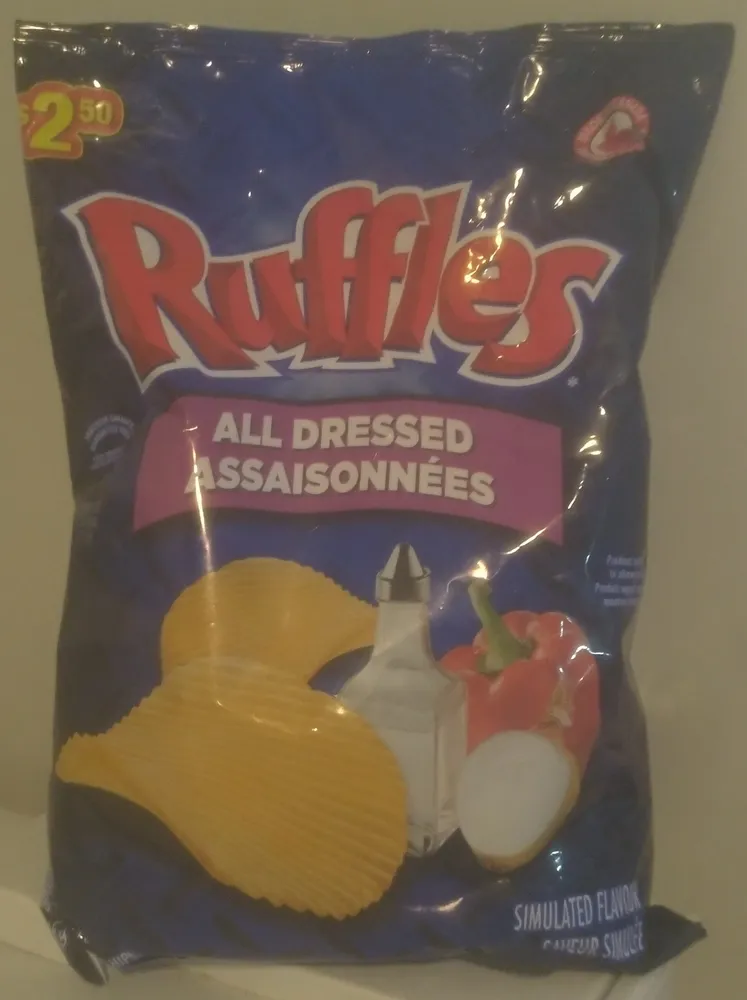 All Dressed Potato Chips