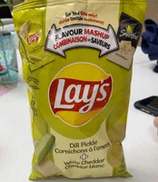 Chips cornichon à l’anette& cheddar blanc