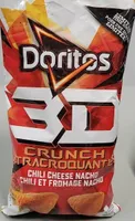 Doritos 3D - Chili et Fromage Nacho