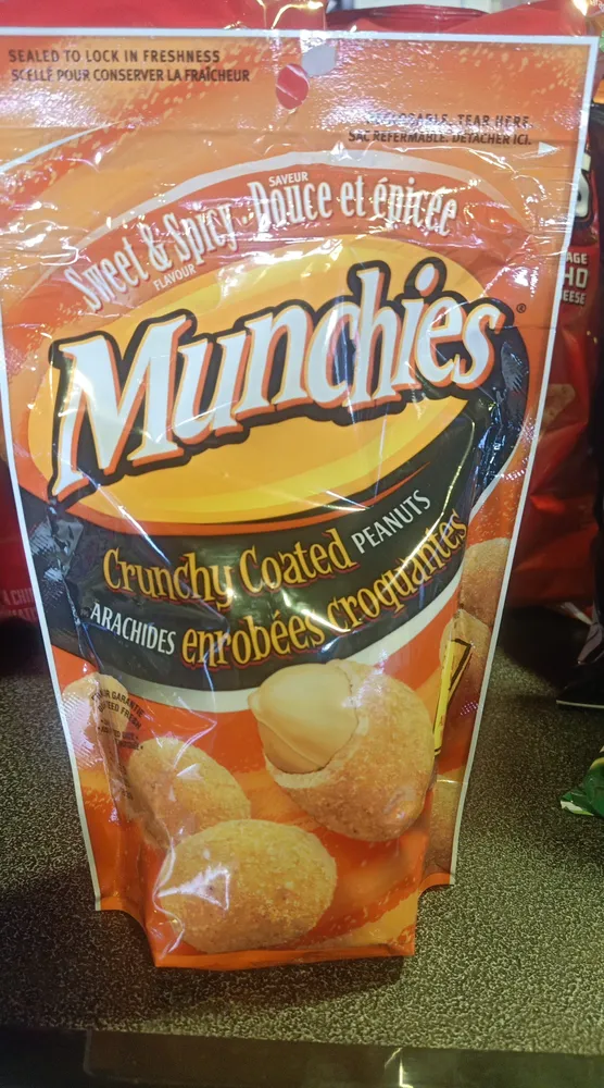 Arachides enrobées croquantes
