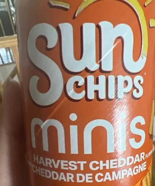 Sun Chips minis Harvest Cheddar flavour