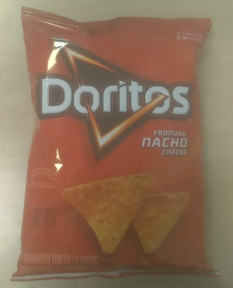 Nacho Cheese Flavoured Tortilla Chips