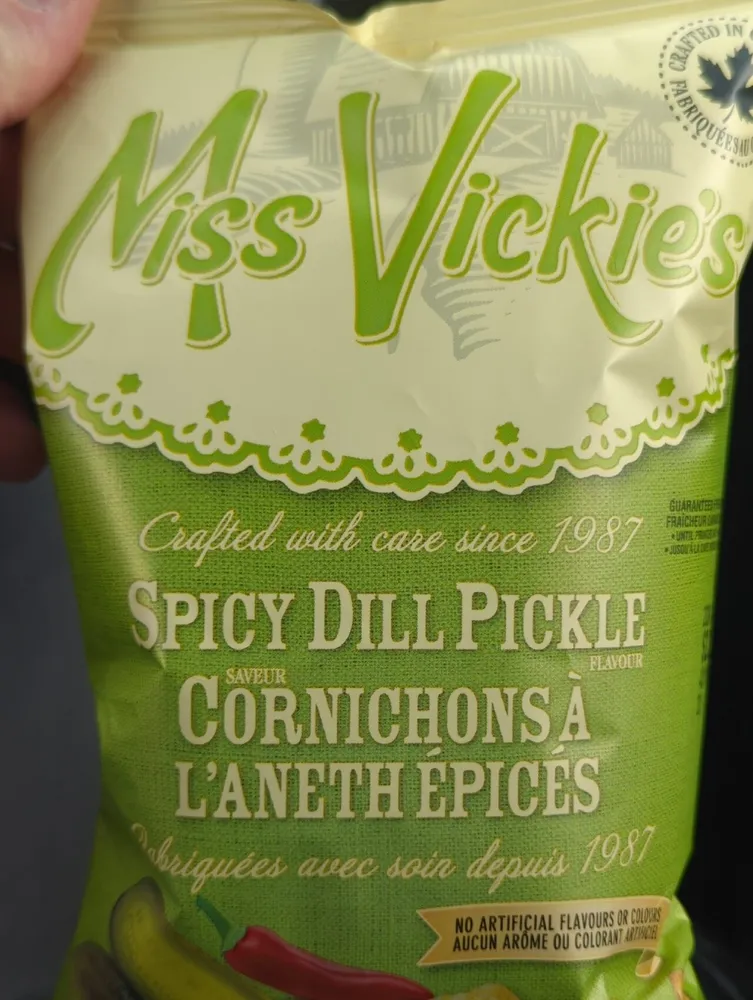 Spicy Dill Pickle Chips