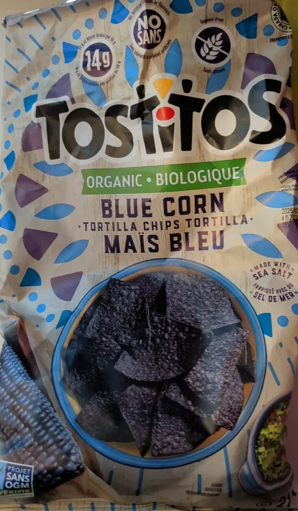 Organic Blue Corn/Maïs Bleu Biologique