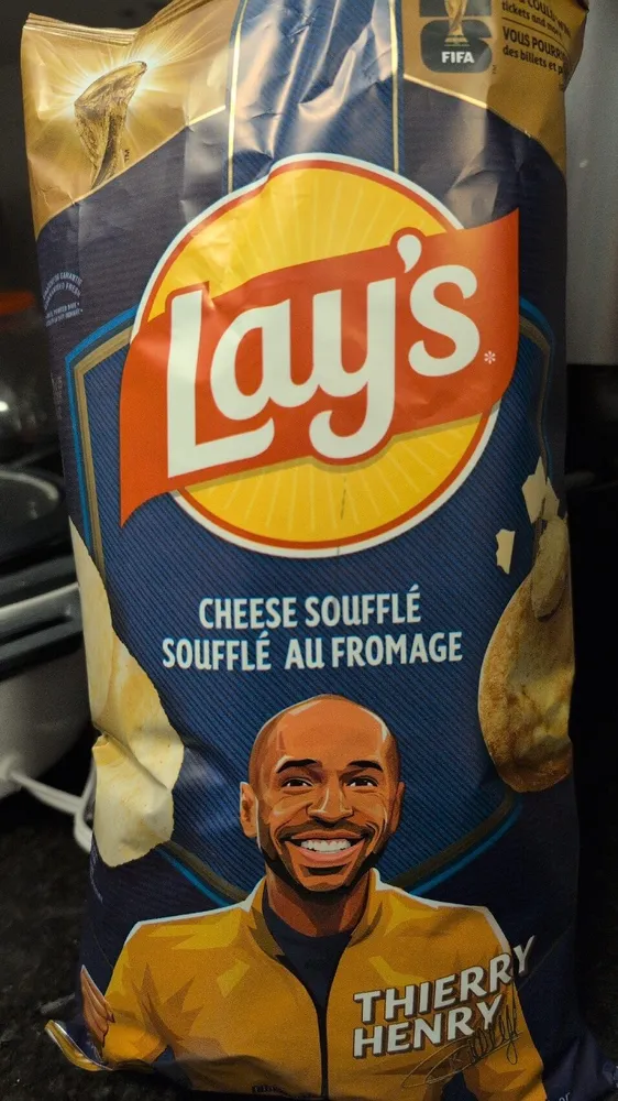 Cheese Souffle Chips