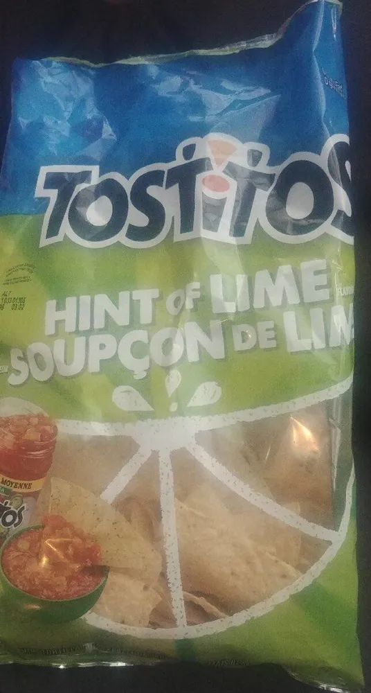 Tostitos with hint of lime