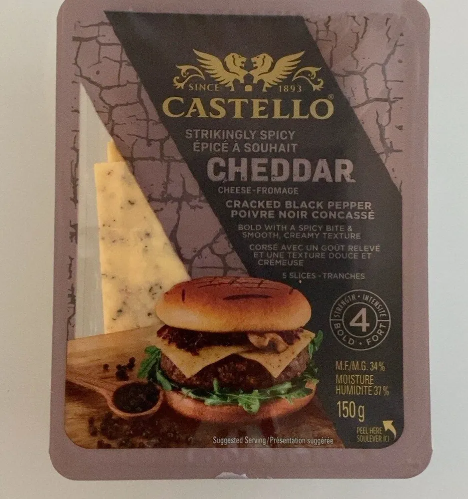 Cheddar Poivre noir concasse