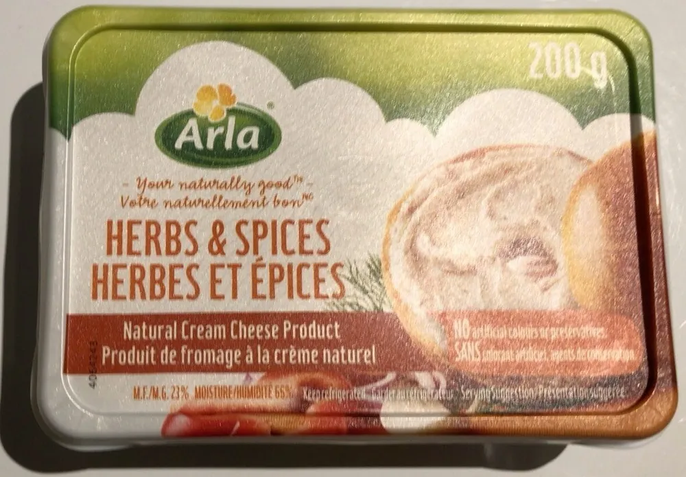 Herbes & Epices fromage à la crème naturel