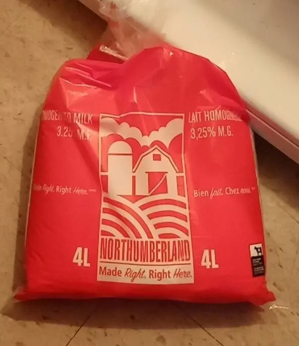 Homogenized milk
