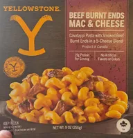 BEEF BURNT ENDS MAC & CHEESE
