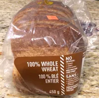 100% Whole Wheat Bread