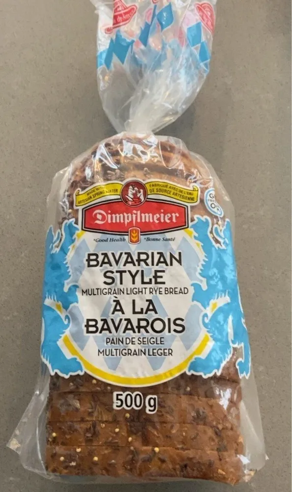 Bavarian style Multigrain light rye bread