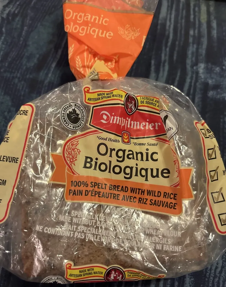 100% Spelt bread with wild rice