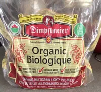 Organic multigrain light rye bread