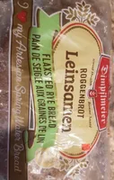 Flaxseed rye bread