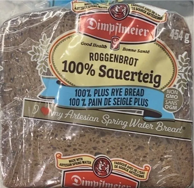 100% Plus Rye Bread