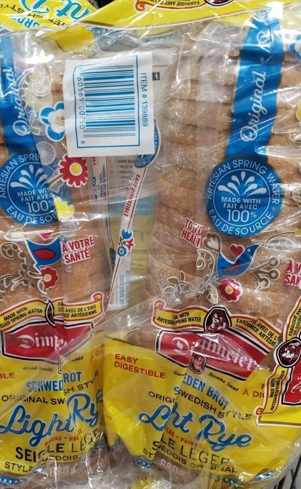 Llight rye bread