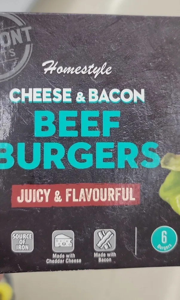 Cheese and Bacon Burgers