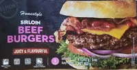 Sirloin Beef Burgers