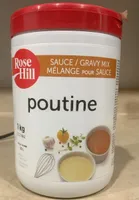 Gravy mix poutine