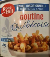 Sauce traditionnelle poutine Québecoise