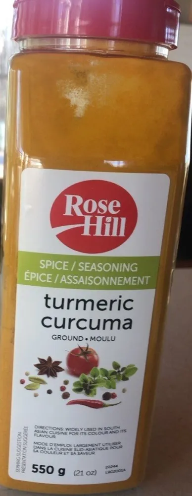 Curcuma moulu