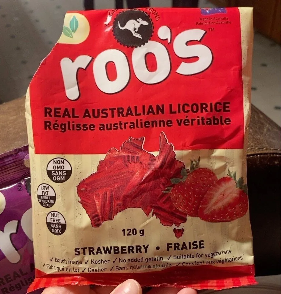 Roo’s Real Australian Licorice (Strawberry)