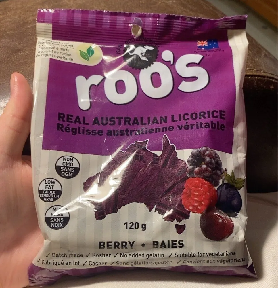 Roo’s Real Australian Licorice (Berry)