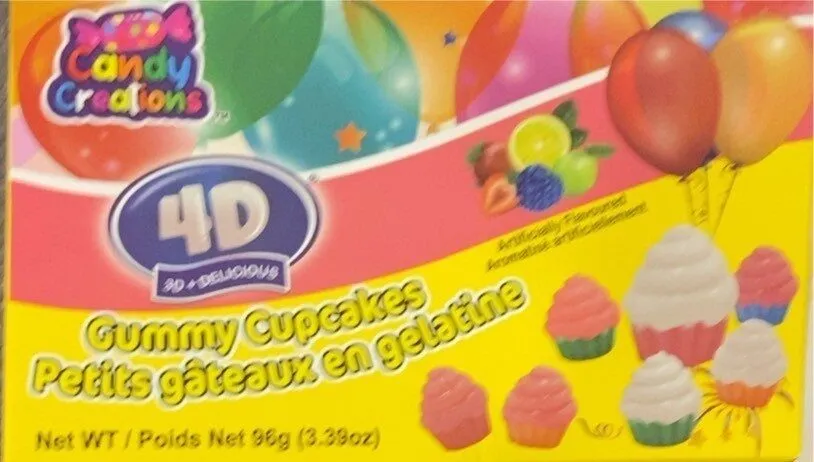 Gummy cupcakes