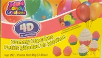 Gummy cupcakes