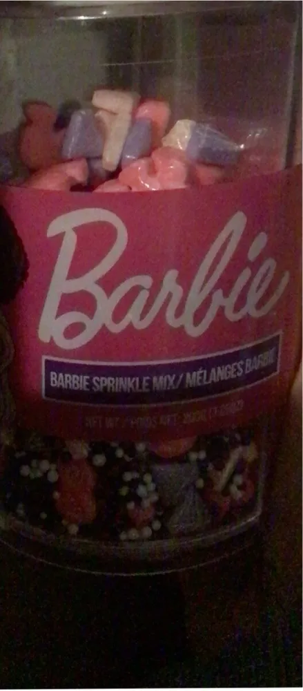 Barbie sprinkle mix
