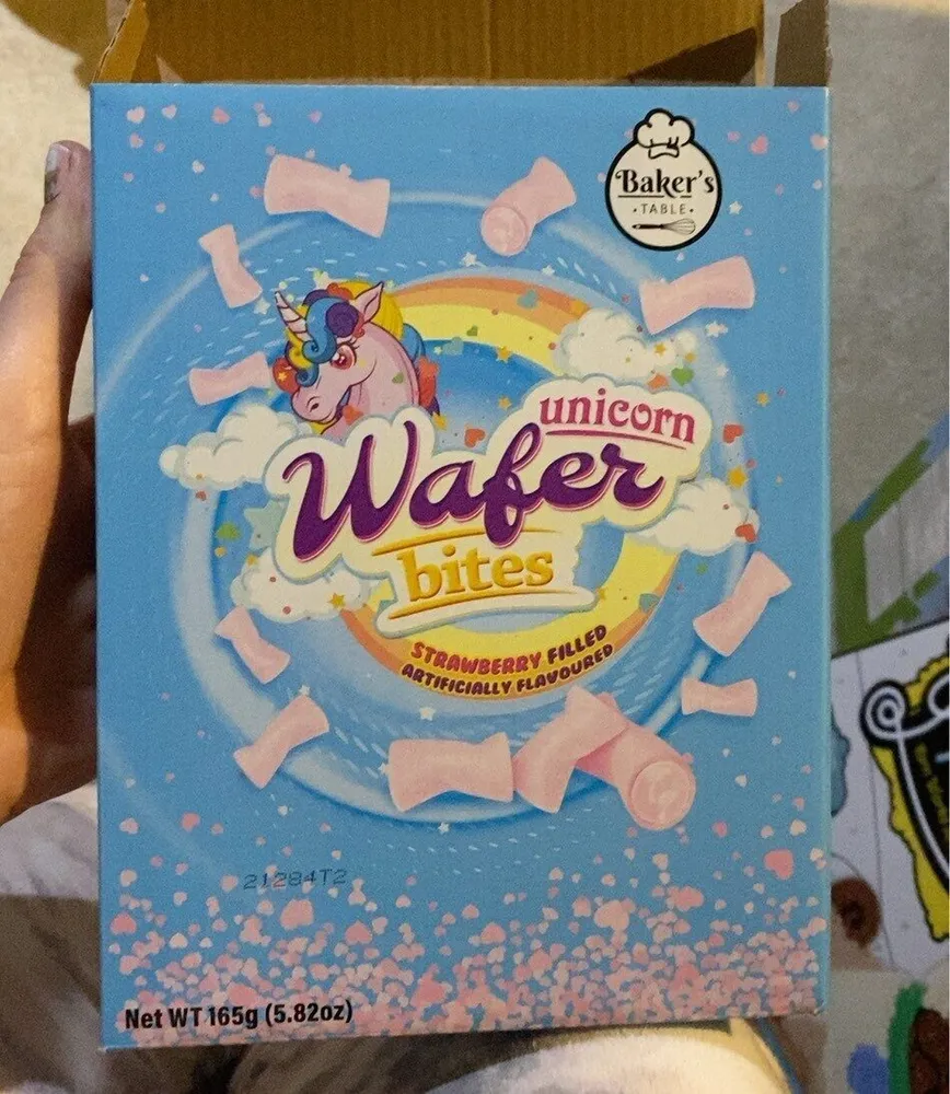 Unicorn wafer bites