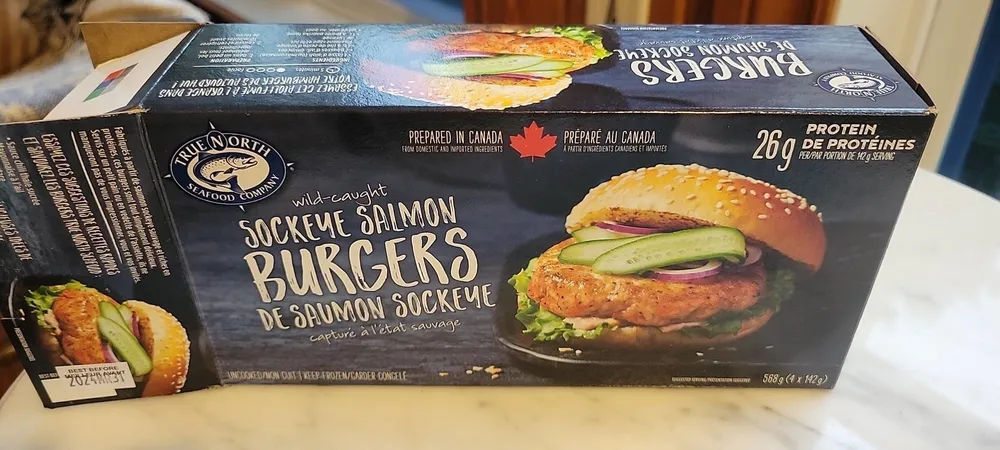 Burgers de saumon