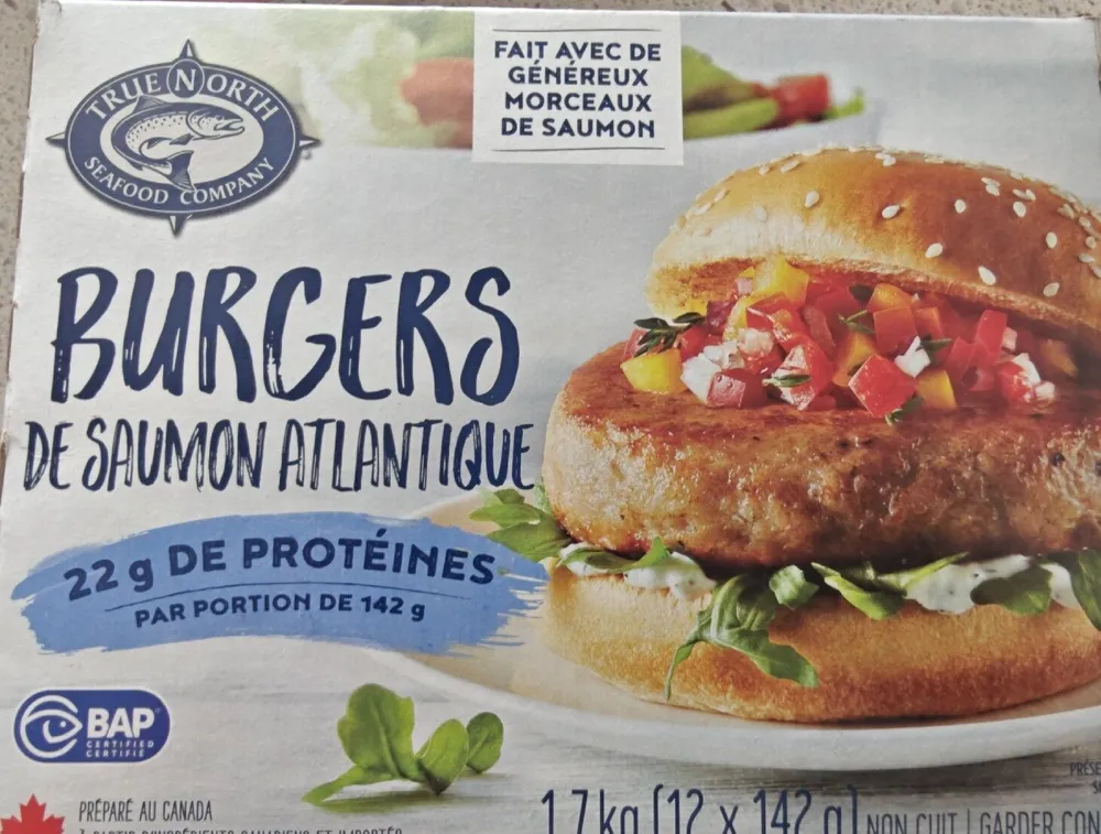 Atlantic Salmon Burgers