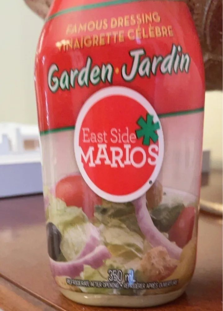 Vinaigrette célèbre jardin