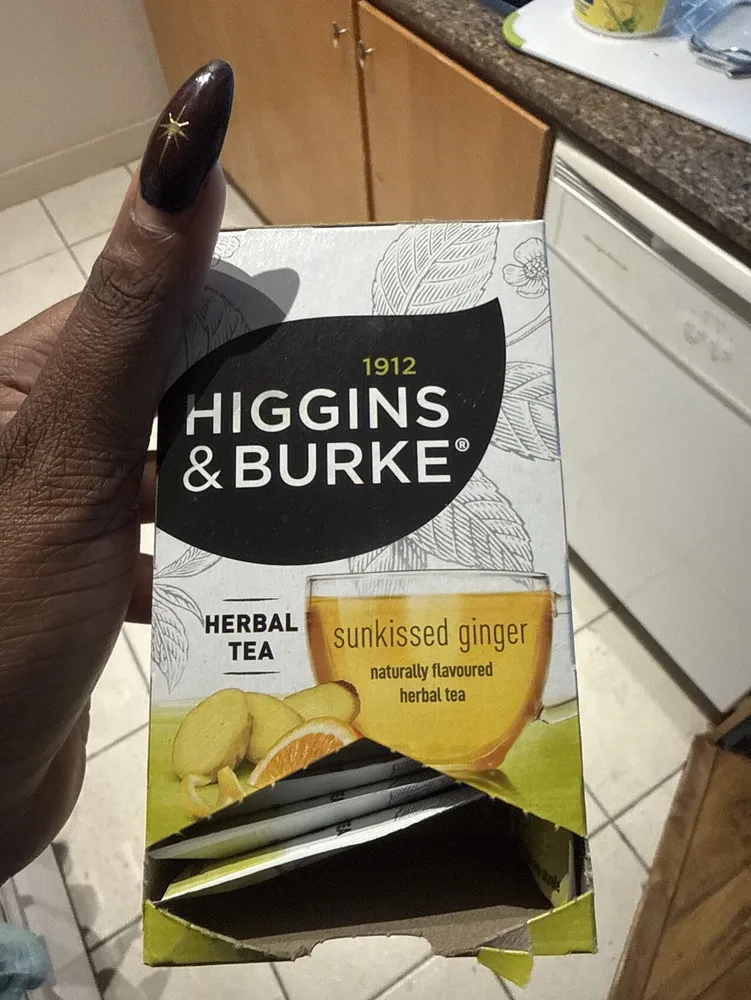Sun-kissed Ginger Herbal Tea