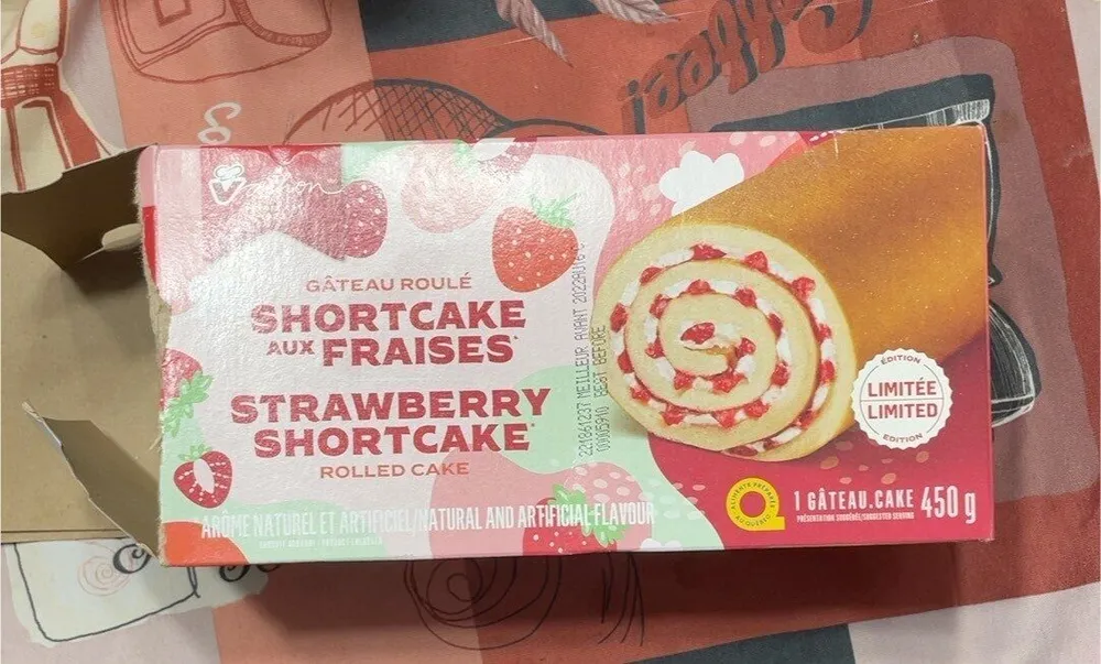 Shortcake aux fraises