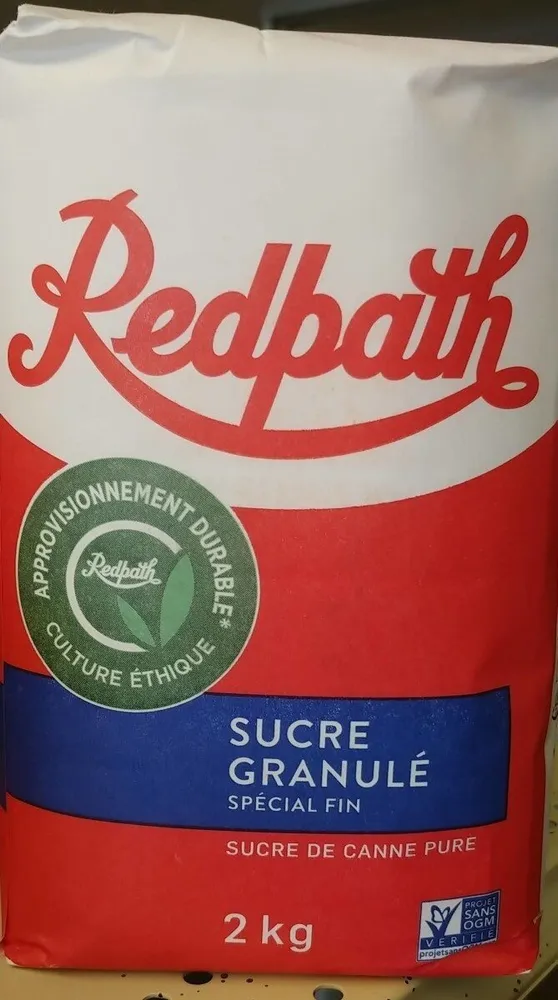 Sucre granulé spécial fin