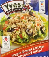 Veggie ground chicken