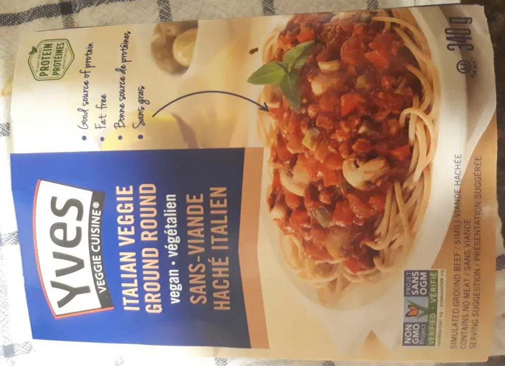 Italian Veggie Ground Round