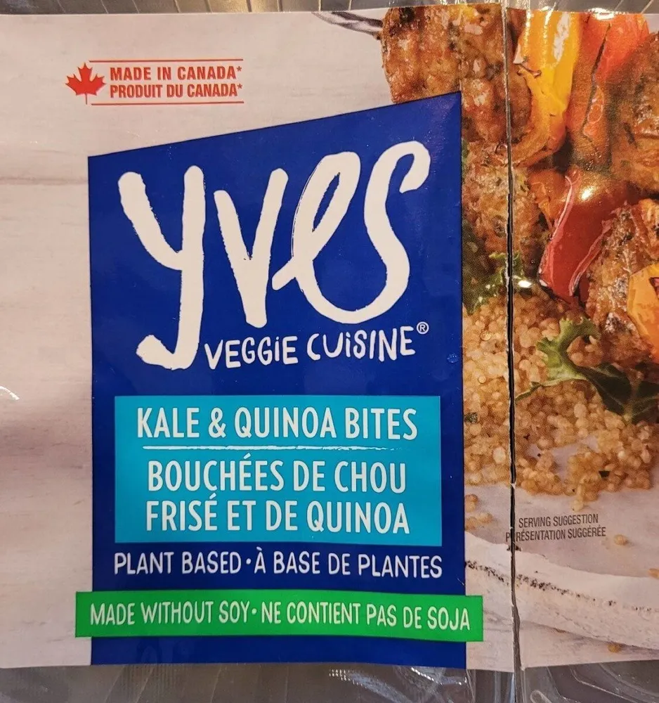 Bouchées de chou frisé et de quinoa